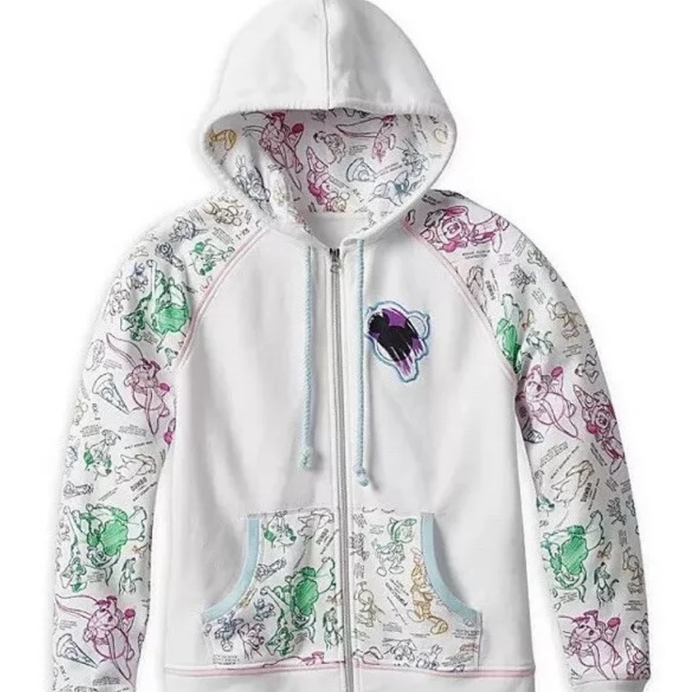Disney Parks Exclusive Ink & Paint jacket/sweatshirt hoodie - Small